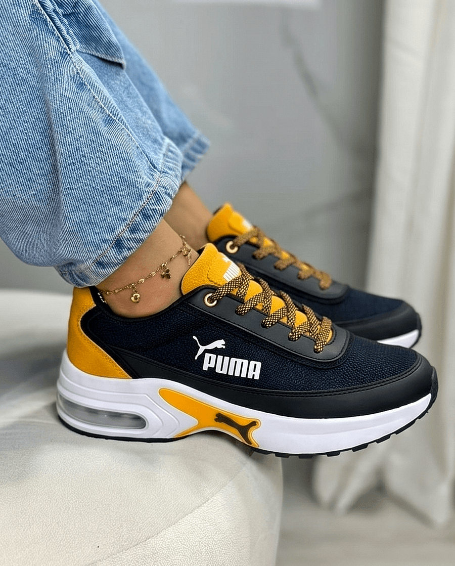 Puma Ergo Plus | Negro Mostaza
